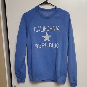 California Republic Blue Sweater